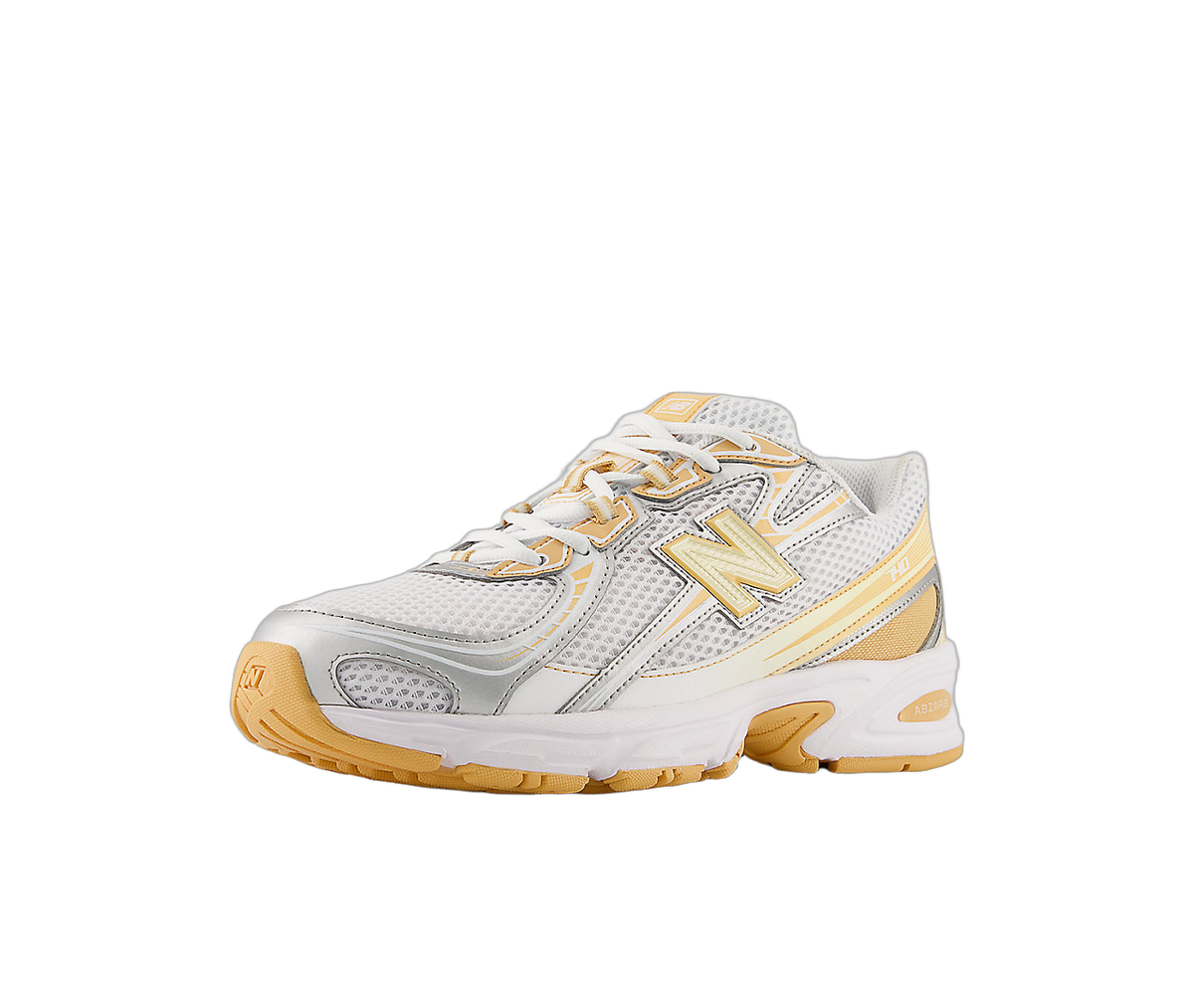 New Balance 740 White Indoor Court Ash Wood
