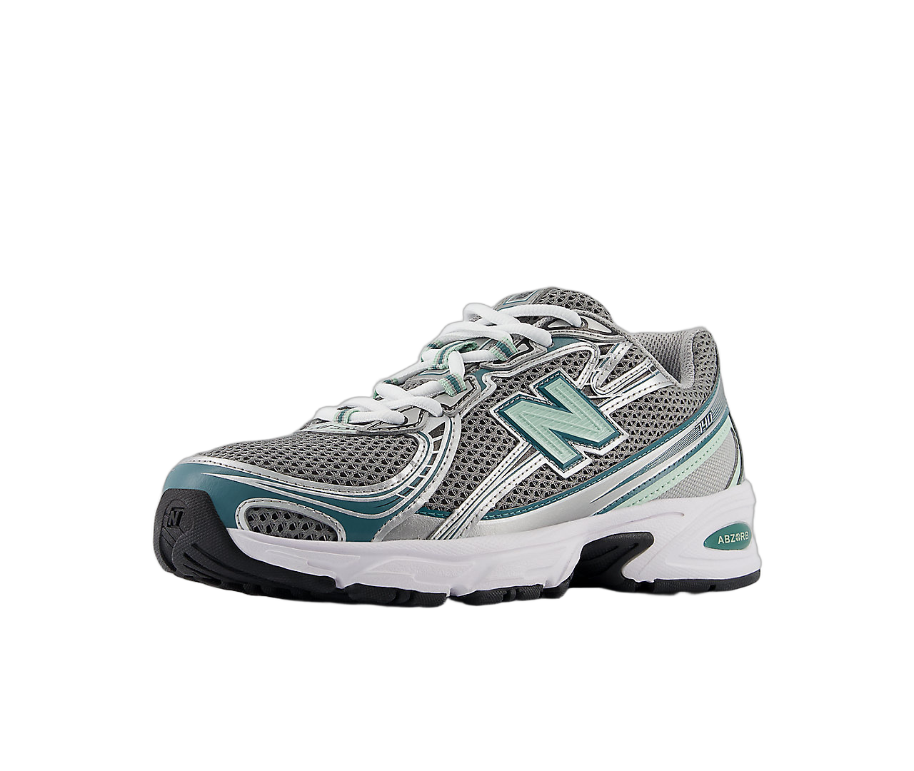 New Balance 740v2 Silver Metallic New Spruce, Silver Metallic/New Spruce/Clay Ash/Rain Cloud (U740NC2)