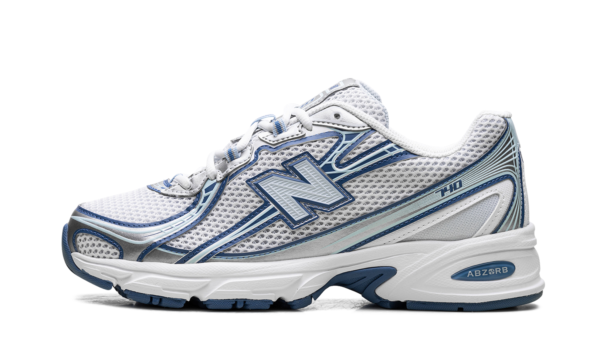 New Balance 740v2 White Ice Blue Sea Lime