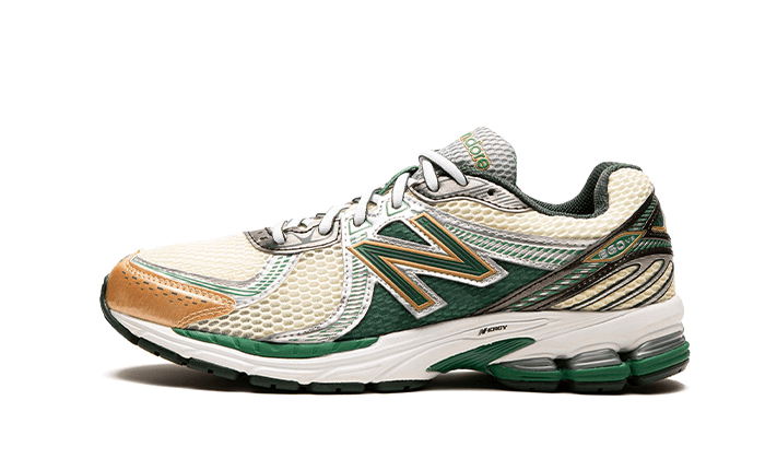 New Balance 860v2 Aime Leon Dore Green, Sea Salt/Green/Silver (ML860AL2)