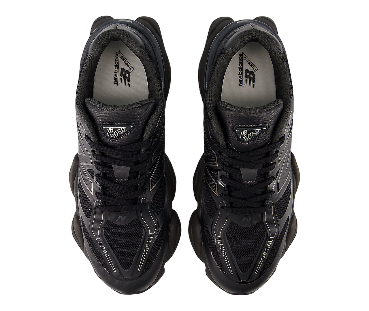 New Balance 9060 Black Grey Black