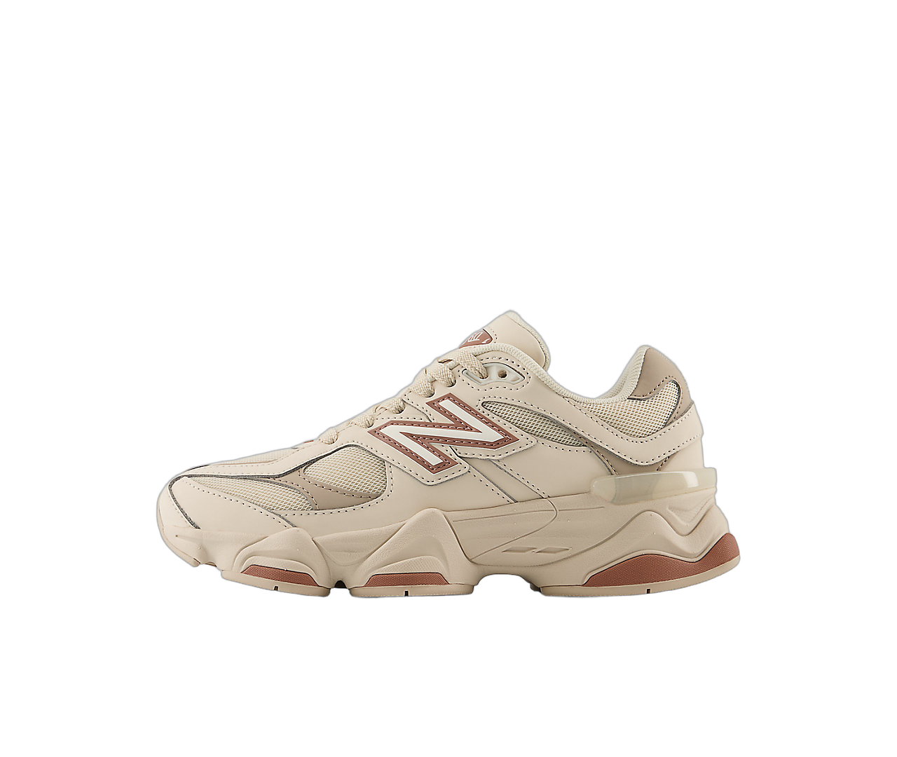 New Balance 9060 Bone Sparrow, Bone/Maroon (GC9060GC)