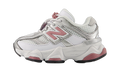 New Balance 9060 Bungee Lace White Rosewood Silver (TD)