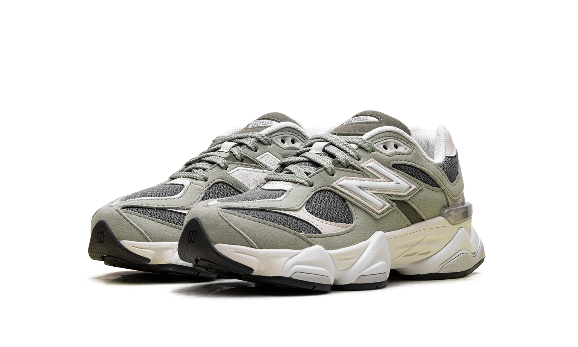 New Balance 9060 Lace Garter Snake White