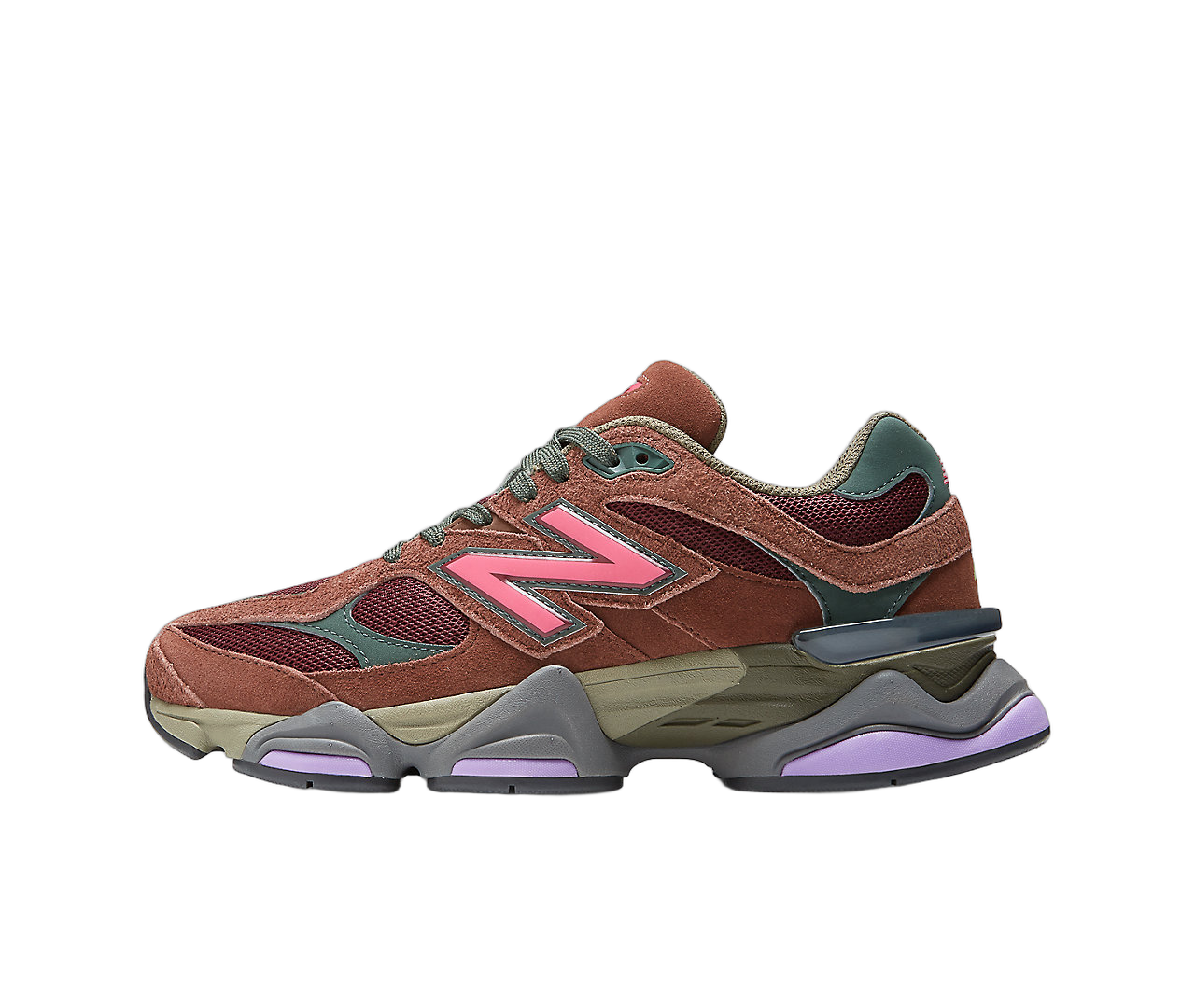 New Balance 9060 Rich Oak Burgundy - Sneak