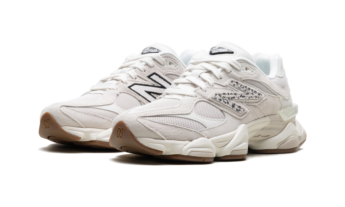New Balance 9060 Sea Salt Leopard Print