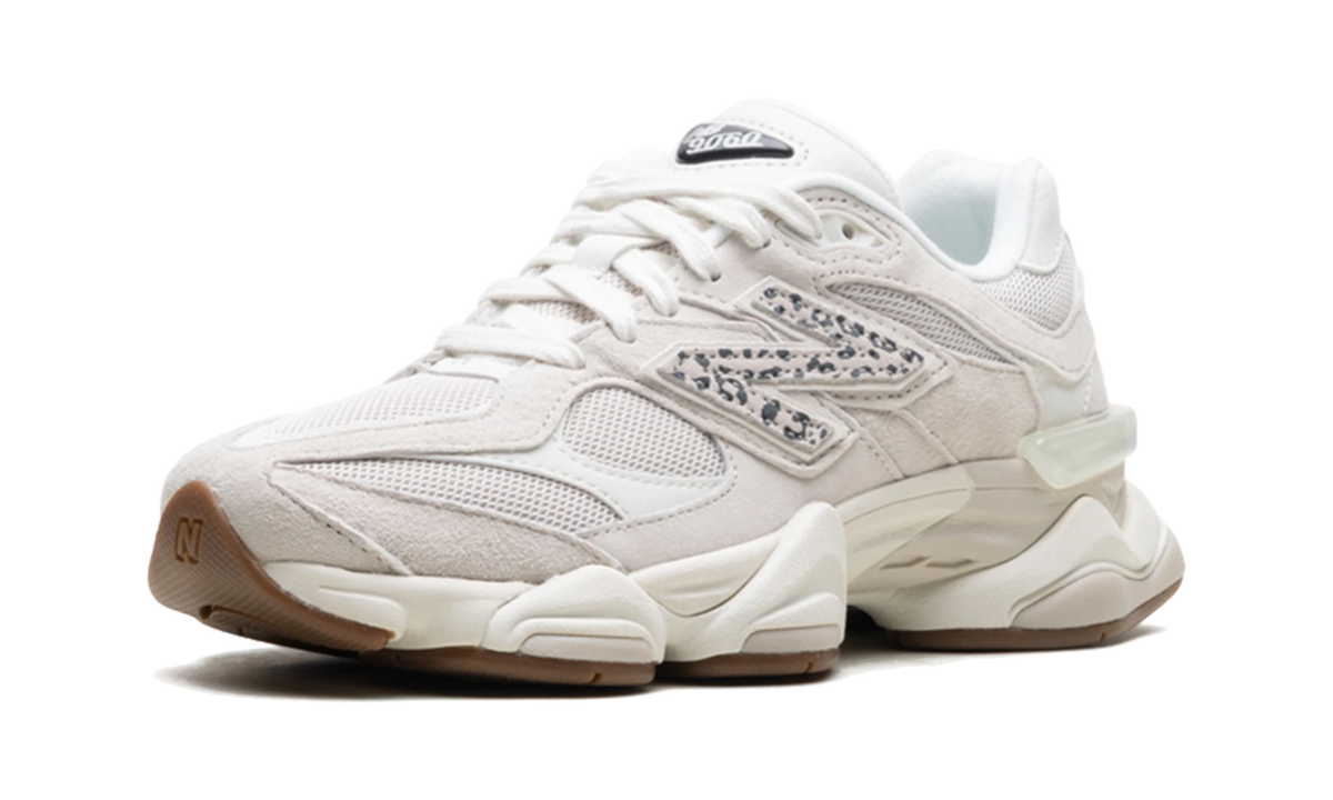New Balance 9060 Sea Salt Leopard Print
