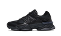 New Balance 9060 Triple Black Leather