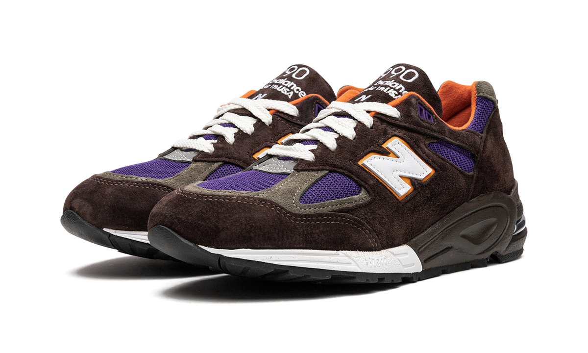 New Balance 990v2 MiUSA Brown Purple