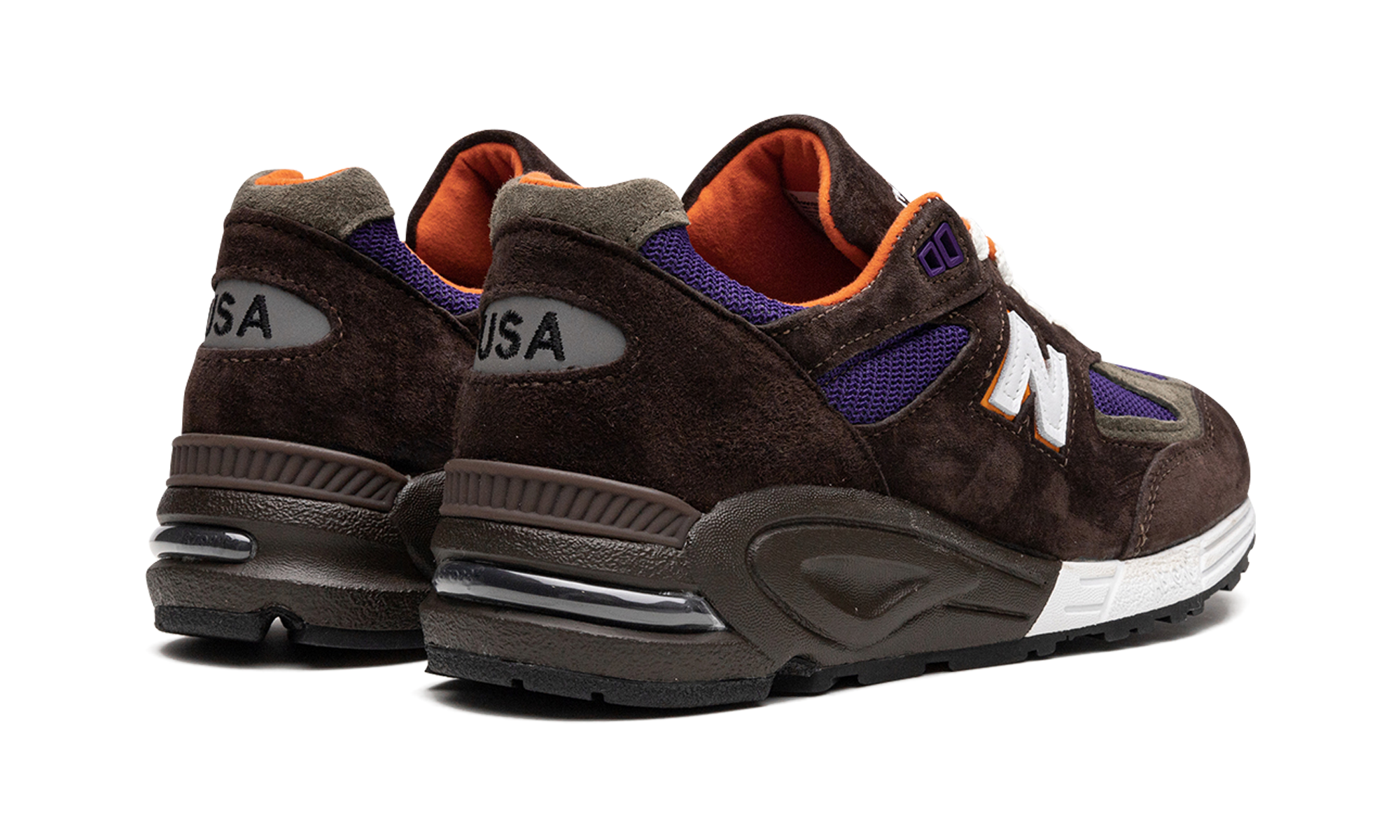 New Balance 990v2 MiUSA Brown Purple