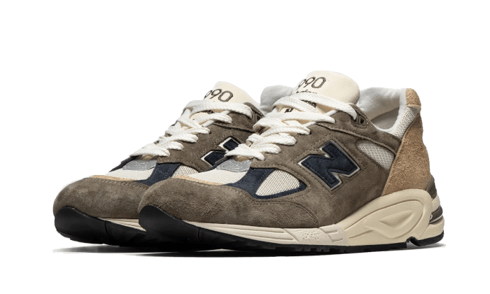 New Balance 990v2 MiUSA Grey Tan, Grey/Tan (M990GB2)