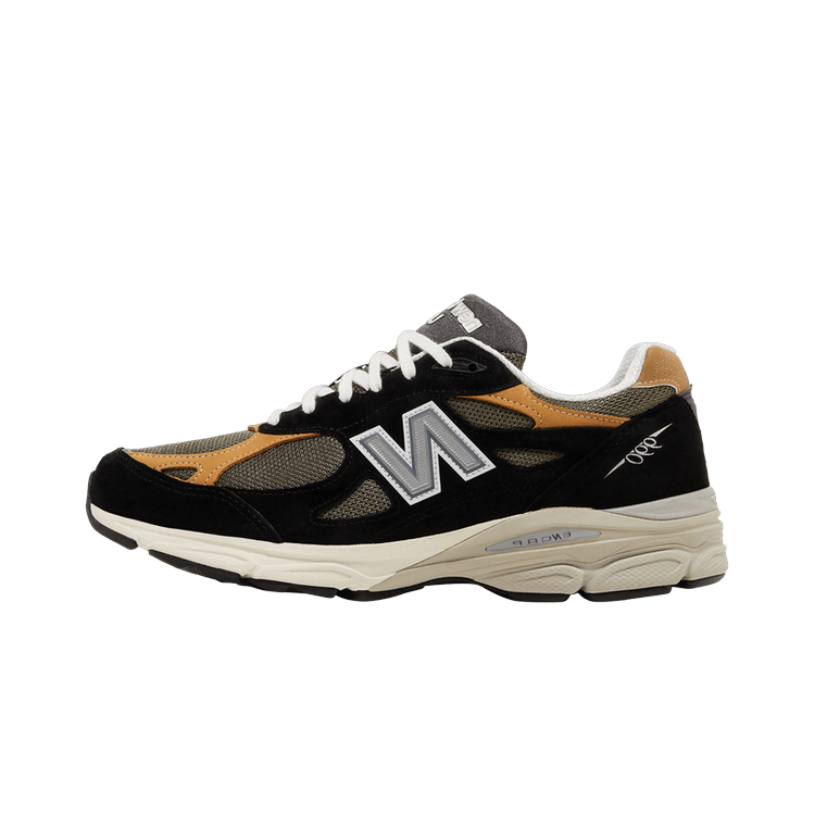 New Balance 990v3 MiUSA Black Tan, Black/Tan (M990BB3)