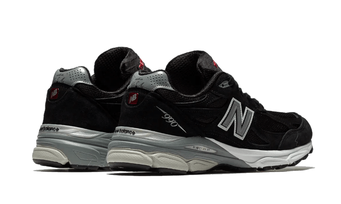 New Balance 990v3 MiUSA Black White, Black/White (M990BS3)