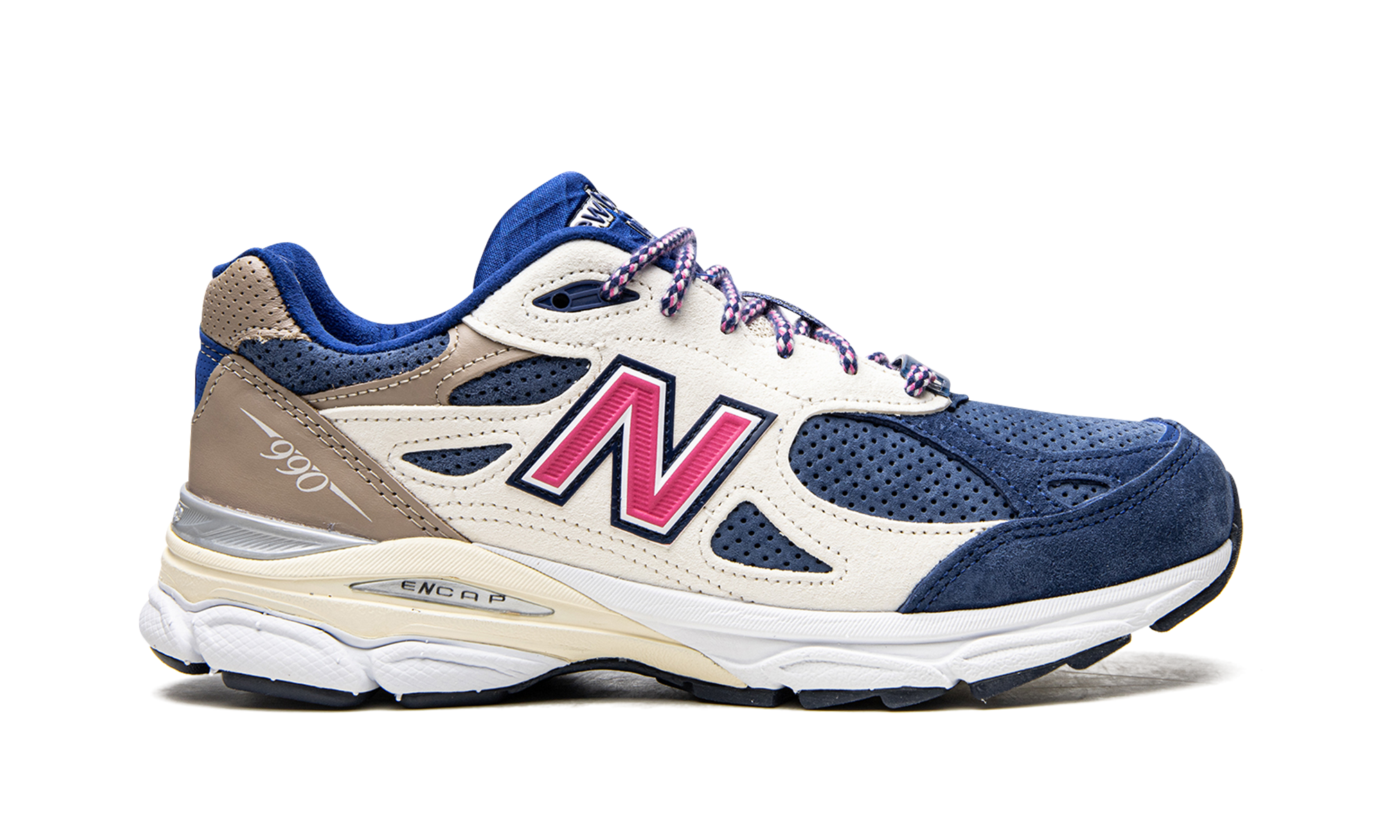 New Balance 990v3 MiUSA Kith Daytona (with Socks)