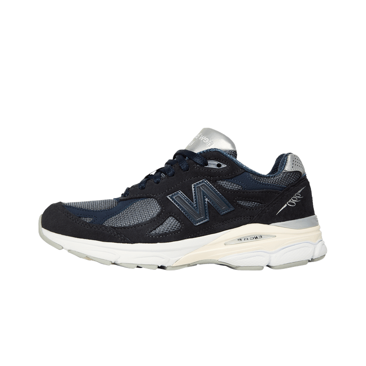 New Balance 990v3 MiUSA Kith Genesis, Navy/Navy/Cream (M990KI3)