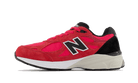 New Balance 990v3 MiUSA Red Suede, Red/Hot Pink/Black (M990PL3)