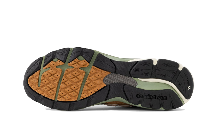 New Balance 990v3 MiUSA Tan Green, Tan/Green (M990WG3)