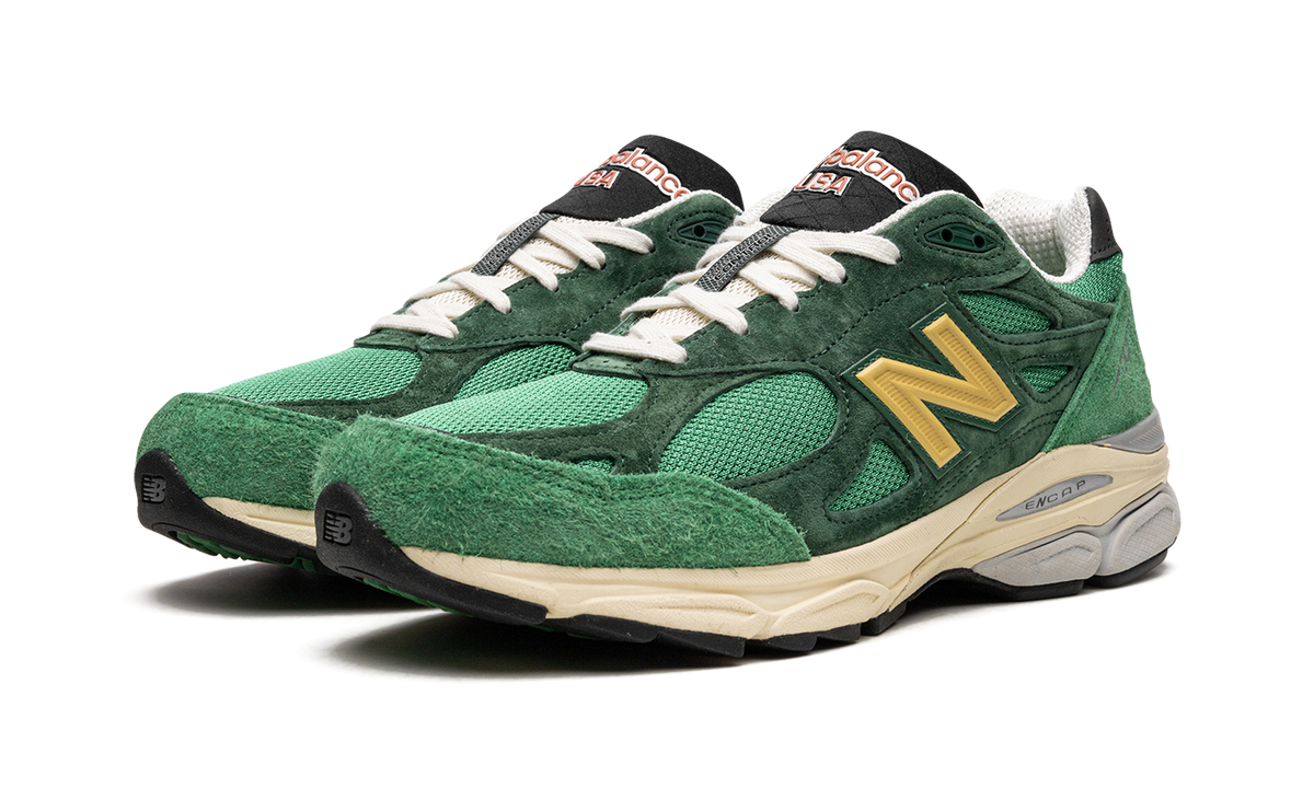 New Balance 990v3 MiUSA Varsity Green Gold