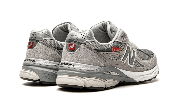 New Balance 990v3 MiUSA Version 3 Grey, Grey/Red (M990VS3)