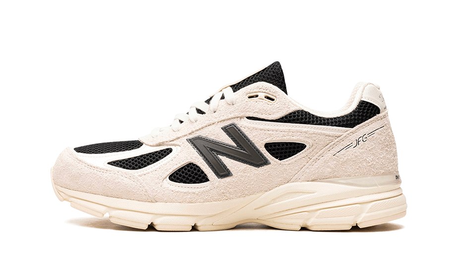 New Balance 990v4 MiUSA Joe Freshgoods 1998 Intro, White/Black (U990JR4)