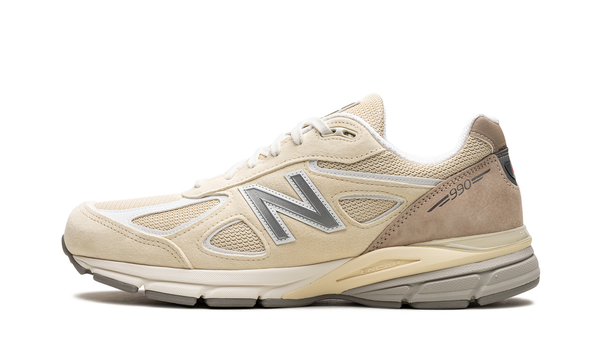 New Balance 990v4 MiUSA Limestone