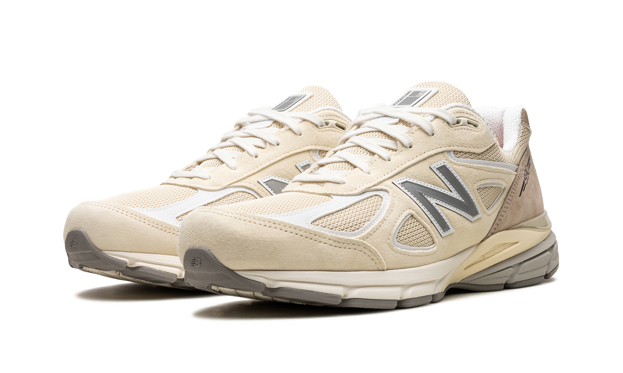 New Balance 990v4 MiUSA Limestone