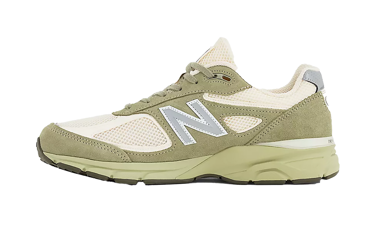 New Balance 990v4 MiUSA Olive Leaf