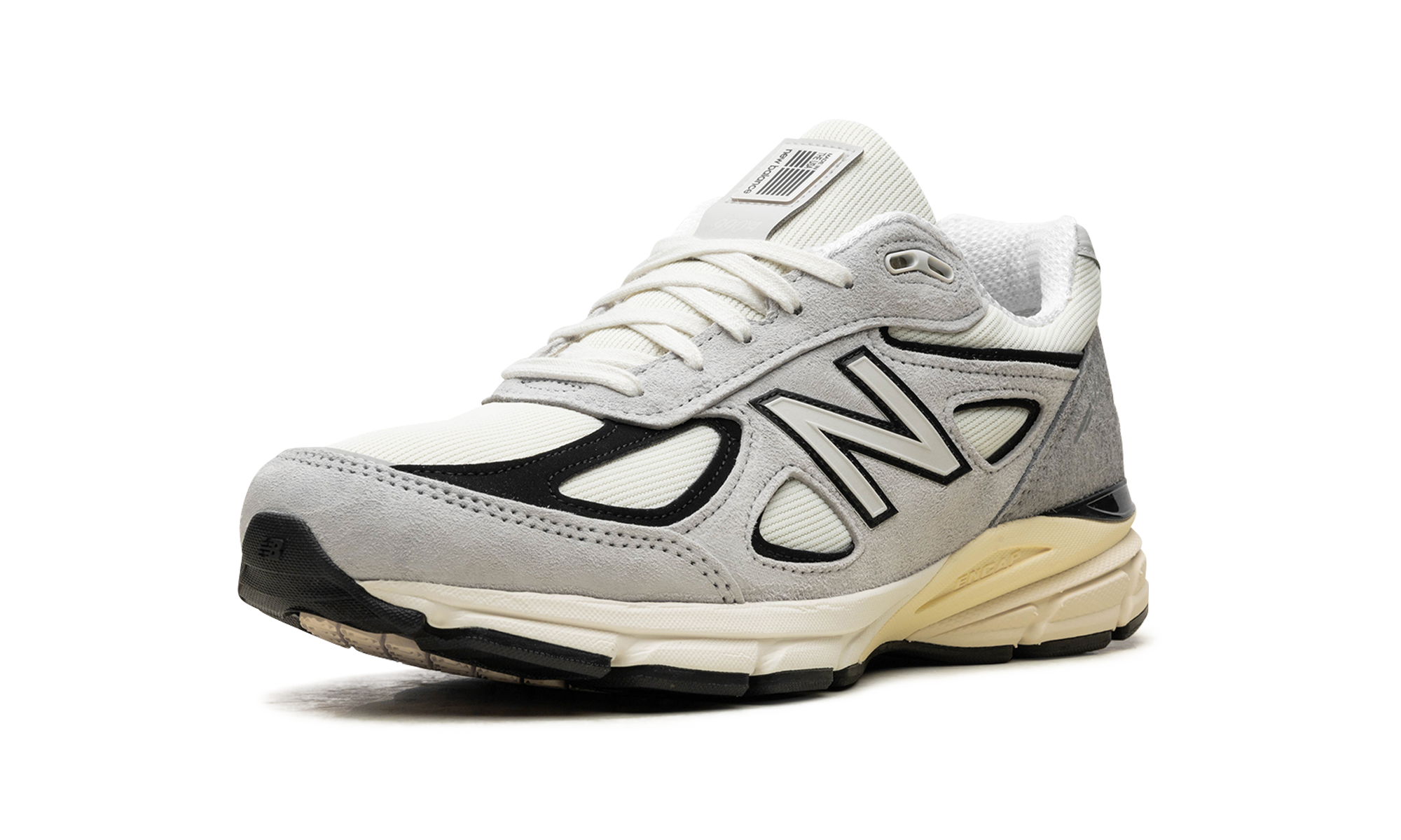 New Balance 990v4 MiUSA Teddy Santis Grey Black Cream