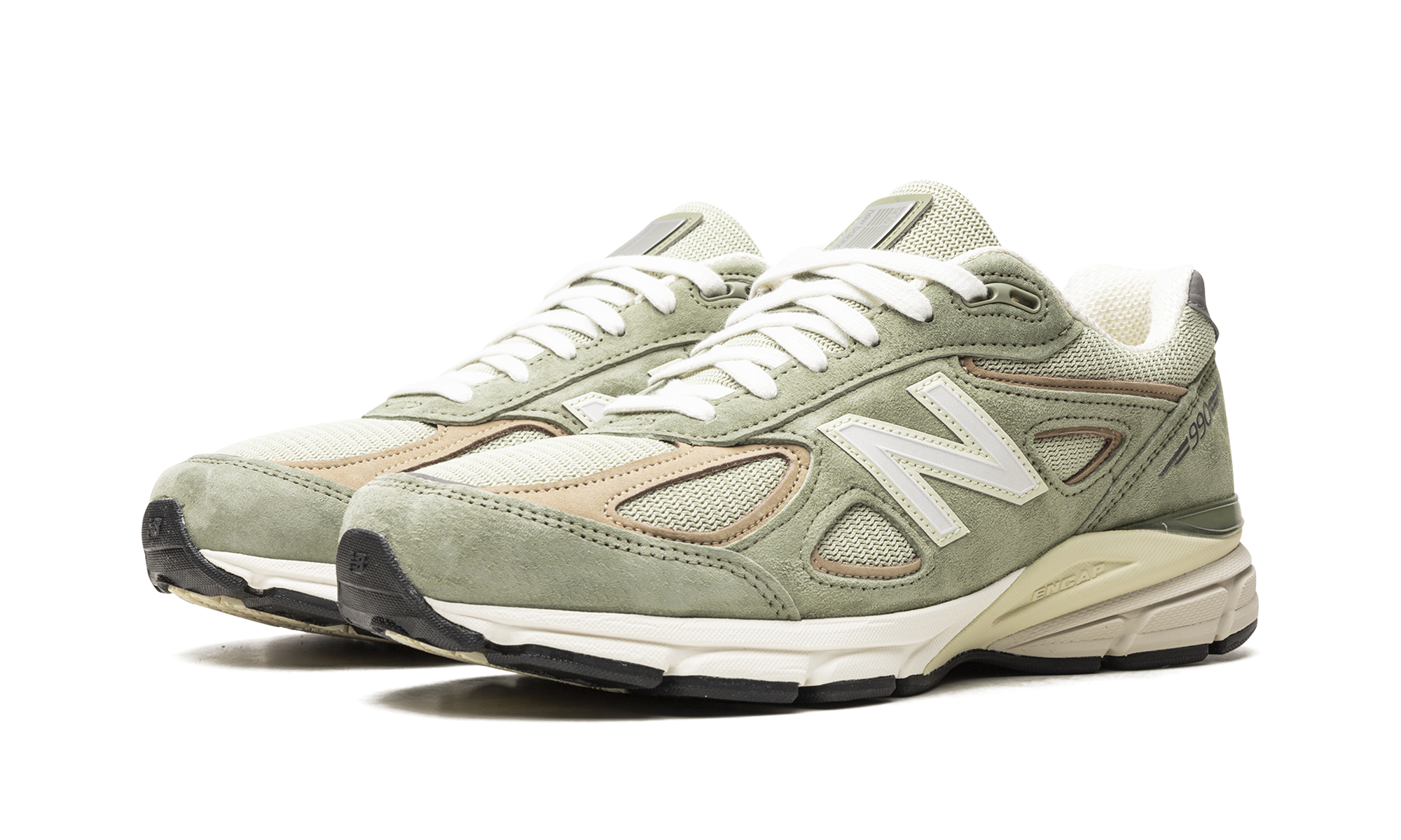 New Balance 990v4 MiUSA Teddy Santis Olive Incense