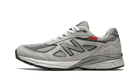 New Balance 990v4 Version 4 Grey, Grey/Red (M990VS4)