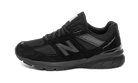 New Balance 990v5 MiUSA Triple Black, Black/Black/Black (M990BB5)