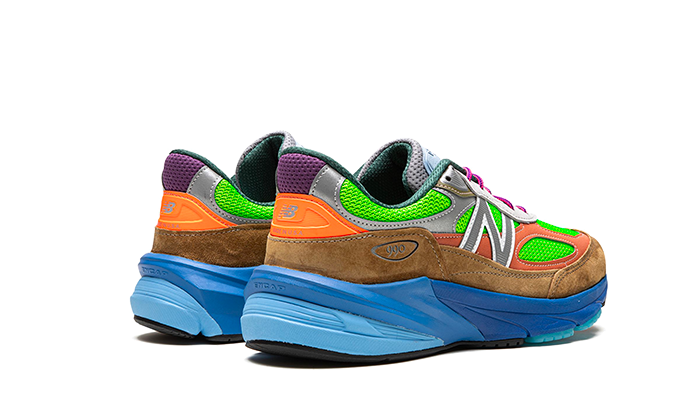 New Balance 990v6 MiUSA Action Bronson Baklava, Pixel Green/Dazzling Blue (M990AB6)