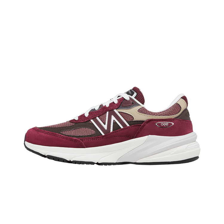 New Balance 990v6 MiUSA Teddy Santis Burgundy Tan, Burgundy/Tan (U990BT6)