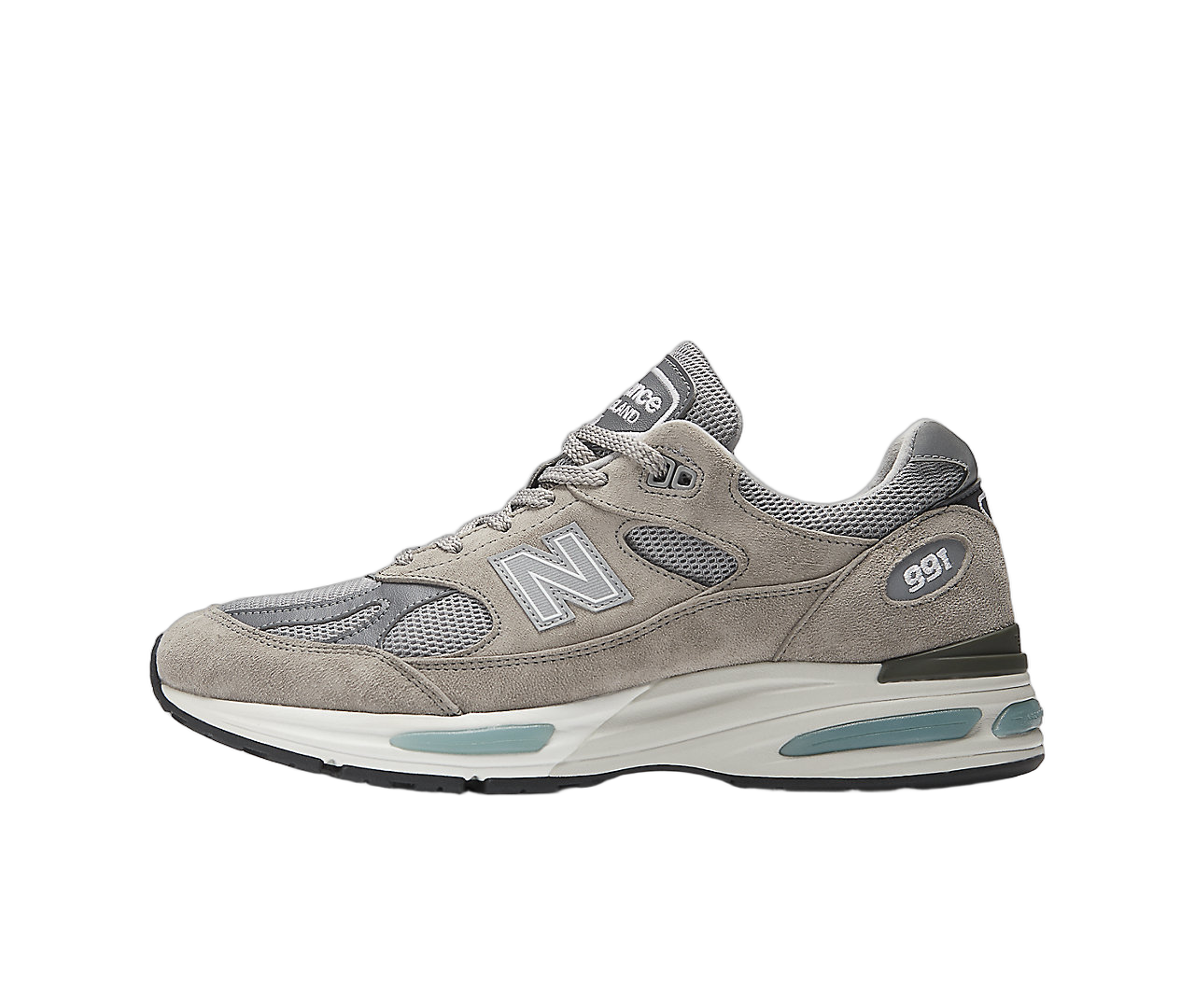 New Balance 991v2 MiUK Rock Ridge Grey, Dove/Alloy/Silver (U991GL2)