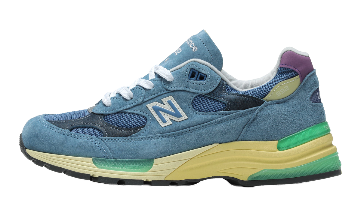 New Balance 992 MiUSA Sea Stone Green Apple