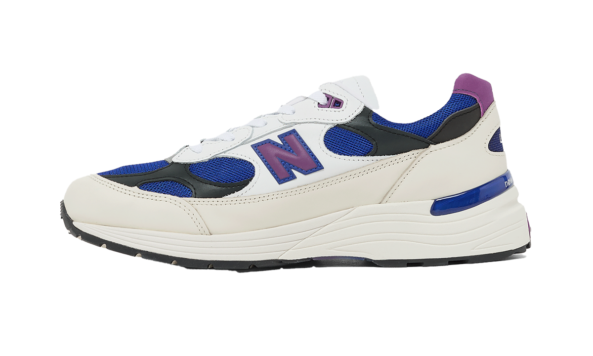 New Balance 992 MiUSA White Royal Purple Fuchsia