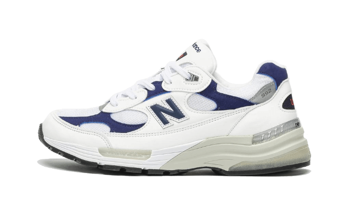 New Balance 992 White Navy, White/Navy (M992EC)