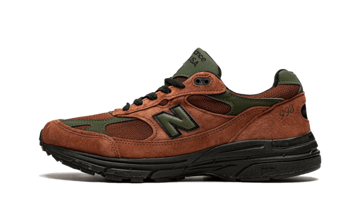 New Balance 993 Aime Leon Dore Brown, Brown/Green (MR993ALD)