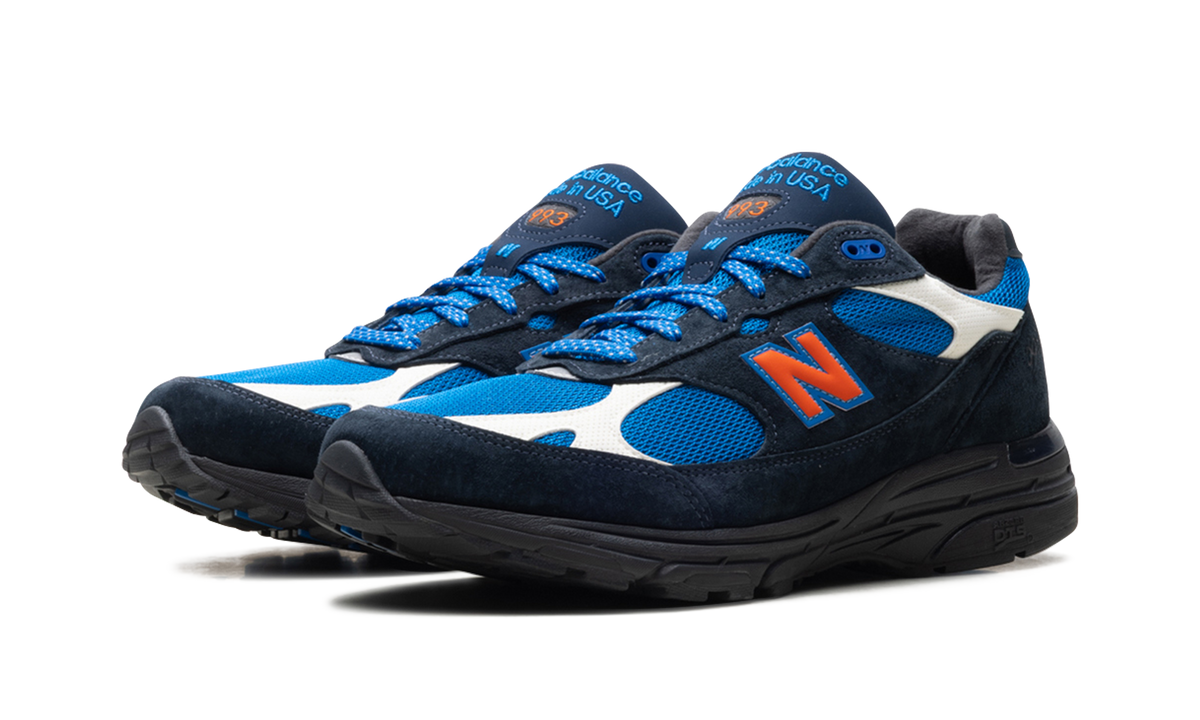 New Balance 993 MiUSA Kith Madison Square Garden Navy