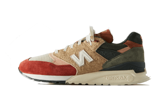 New Balance 998 Ronnie Fieg & Frank Lloyd Wright Foundation Broadacre City Chutney, Beige/Chutney (U998KH1)