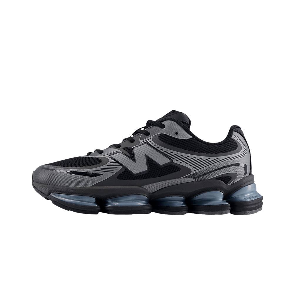 New Balance Abzorb 2000 Black Grey, Black/Dark Silver Metallic/Light Chrome Blue (U2000EA)