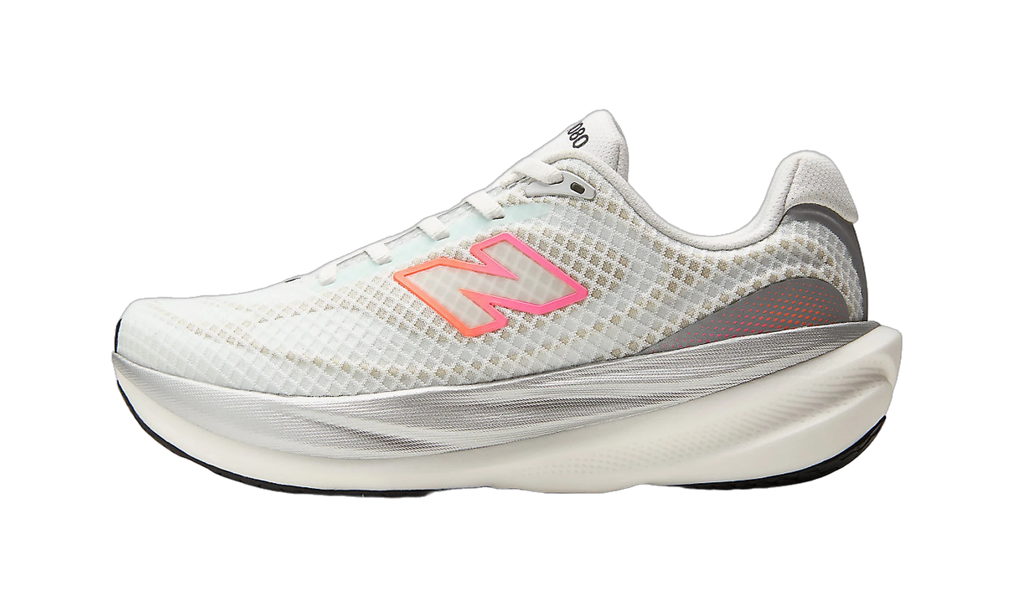 New Balance Infinion 1080v15 Breathe White Pink Heat Tangerine