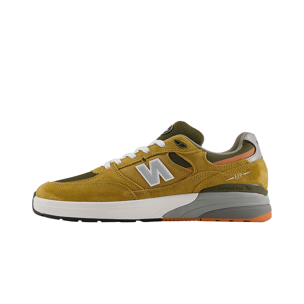 New Balance Numeric 933 Andrew Reynolds Wheat, Wheat/Silver/Olive (NM933MNO)