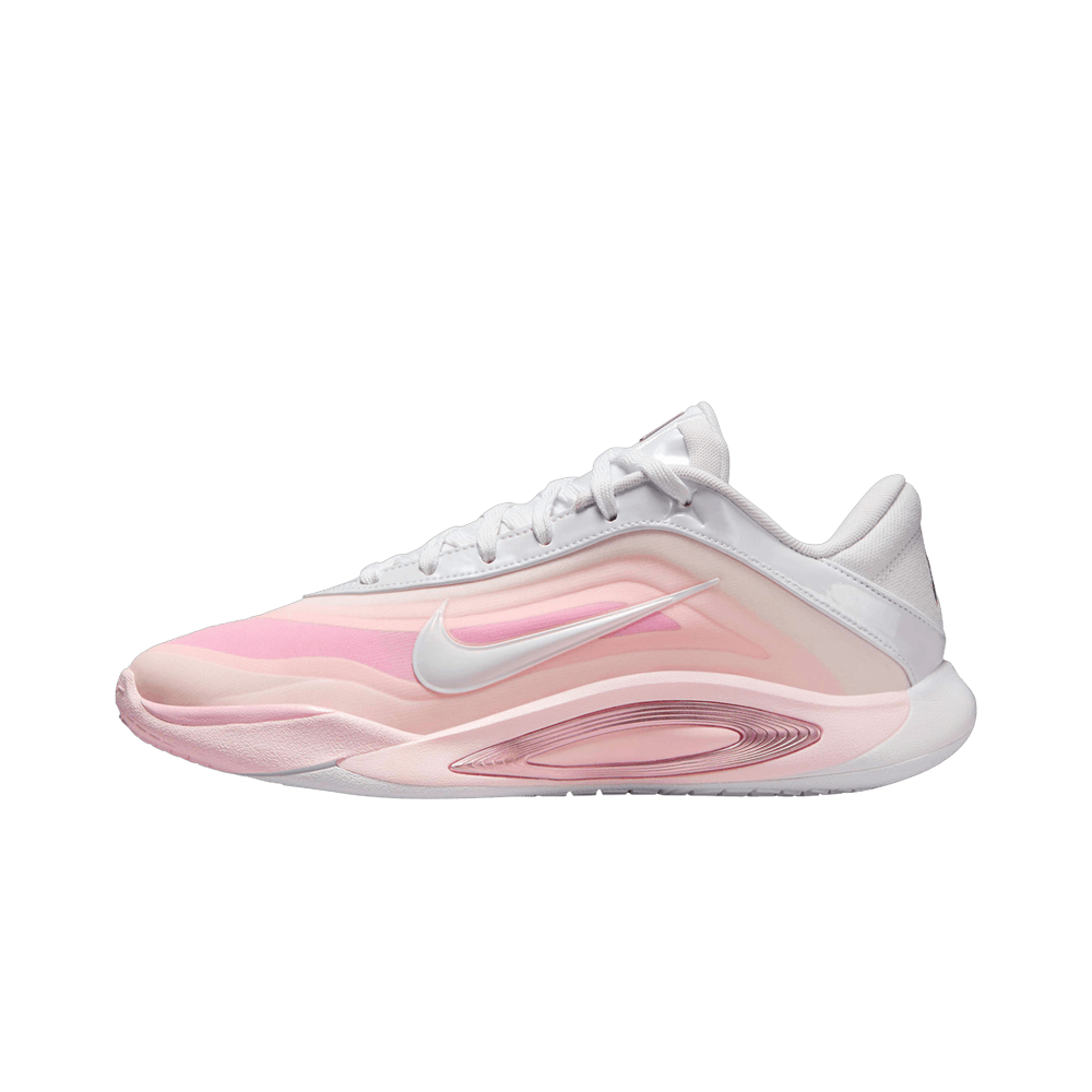 Nike A'ja Wilson A'One #1 Draft Pick, White/Perfect Pink/Prism Pink/Pink Ice/Pale Pink (FZ8605-101 / FZ7606-101)