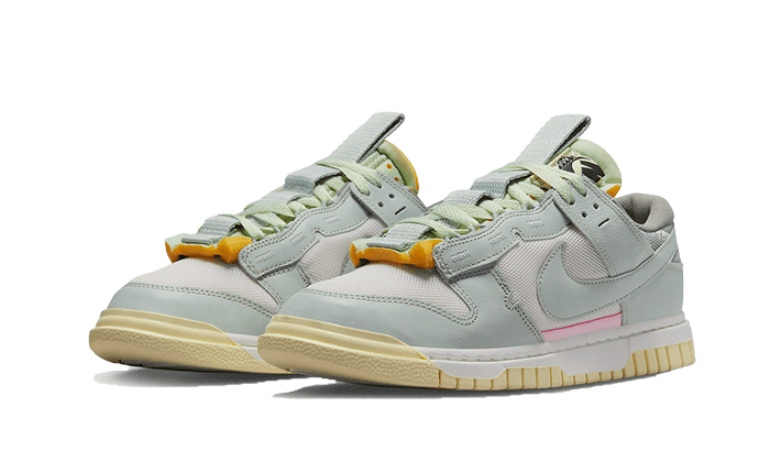 Nike Air Dunk Jumbo Mint Foam, White/Light Silver-Mint Foam-Pink Foam (DV0821-100)