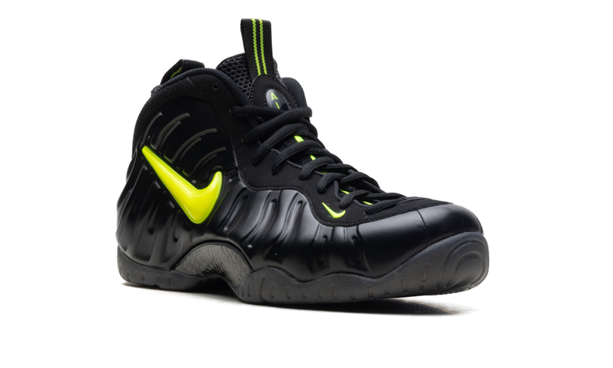 Nike Air Foamposite Pro Black Voltage Yellow