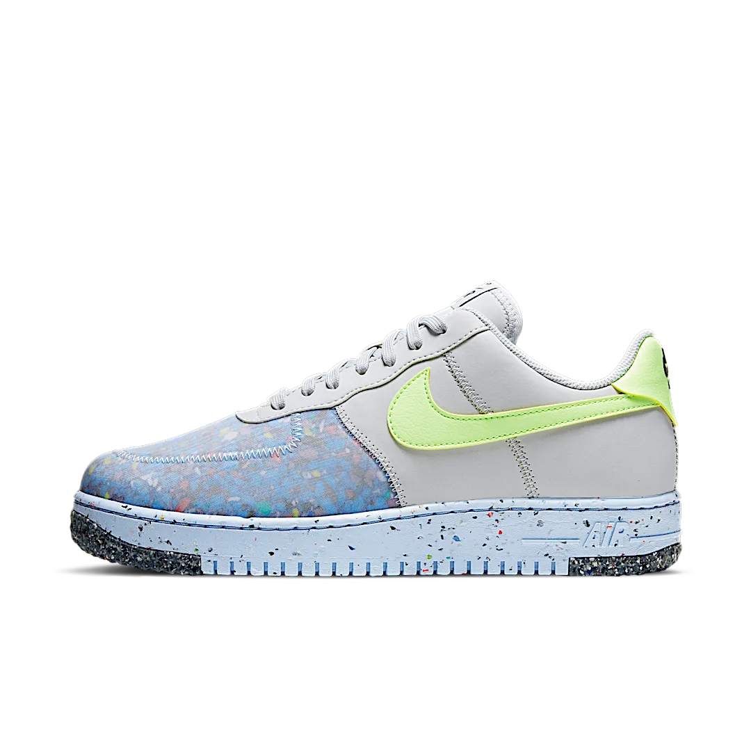 Nike Air Force 1 Crater Pure Platinum Barely Volt, Pure Platinum/Barely Volt-Summit White (CZ1524-001)