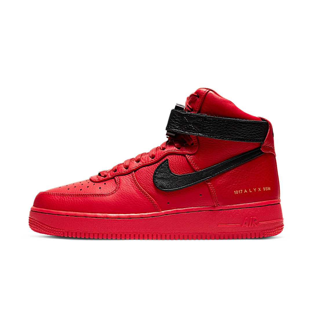Nike Air Force 1 High 1017 ALYX 9SM Red Black, Red/Black (CQ4018-601)