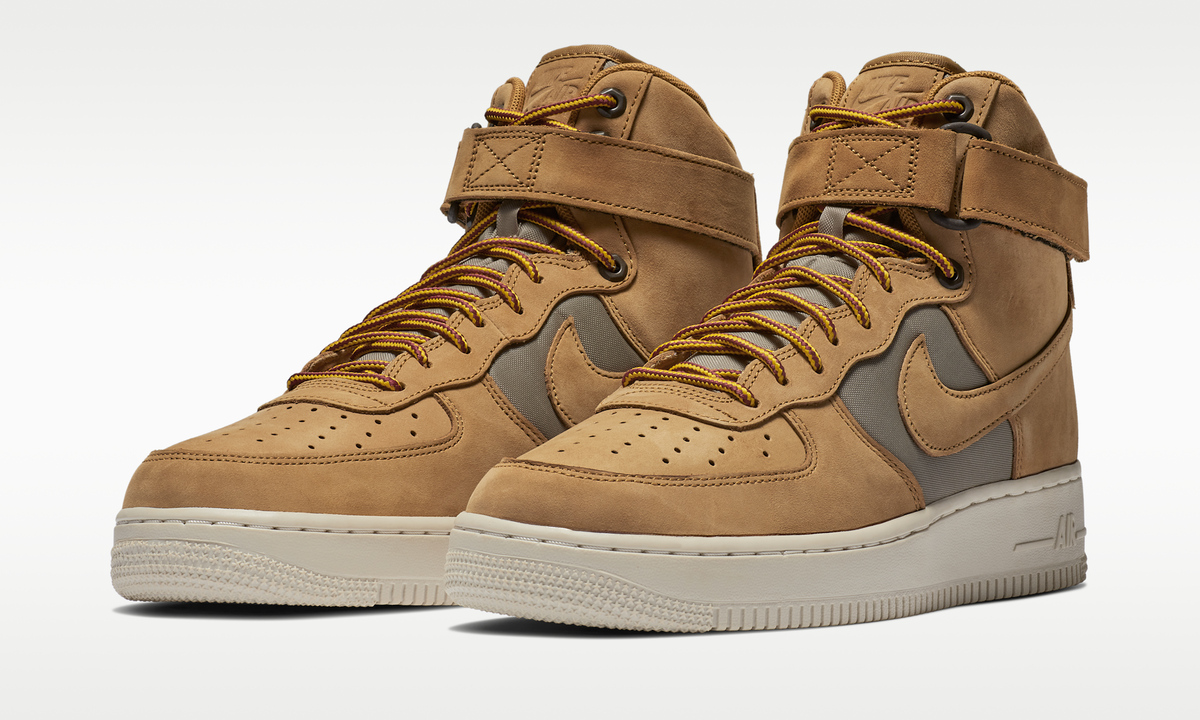 Nike Air Force 1 High Premier Beef and Broccoli Pack Wheat