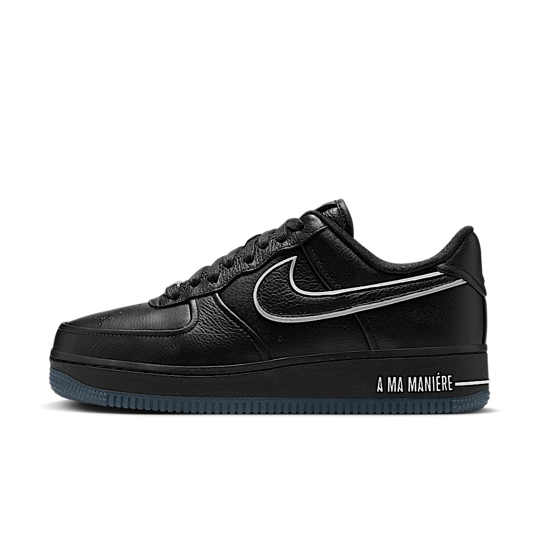 Nike Air Force 1 Low A Ma Maniére Hand Wash Cold, Black/White/Black/Black (HF4084-001)